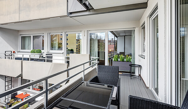 Επίπεδη με 4 Δωμάτια | München-Au | 70423 | Balkon