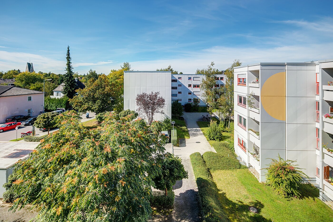 Lapos a  címen 2.5 Szobák | München-Hadern | 70393 | Ausblick von der Loggia