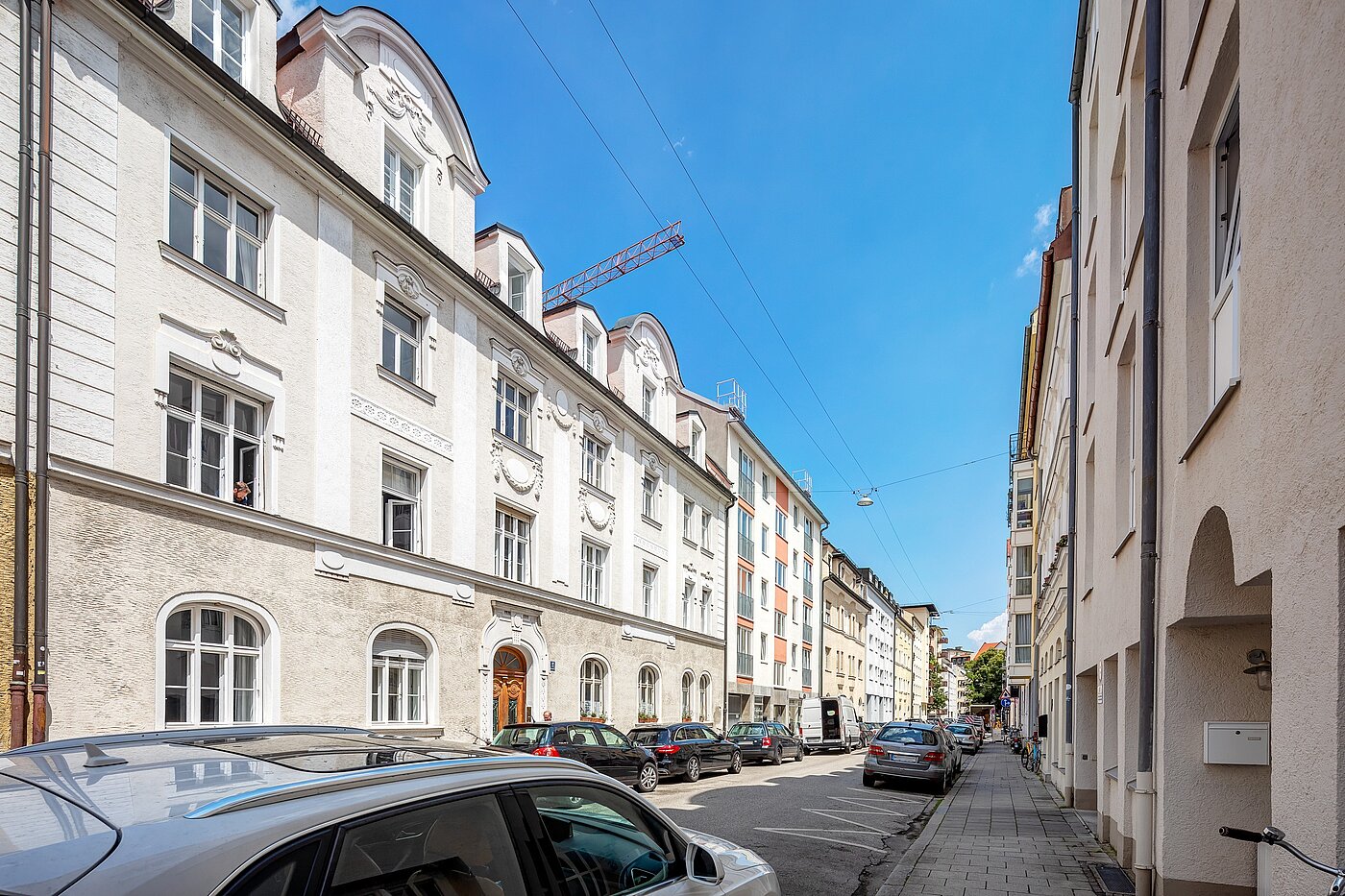 Maisonette lakás a  címen 3 Szobák | München-Lehel | 2209ML5 | Ruhige Einbahnstrasse