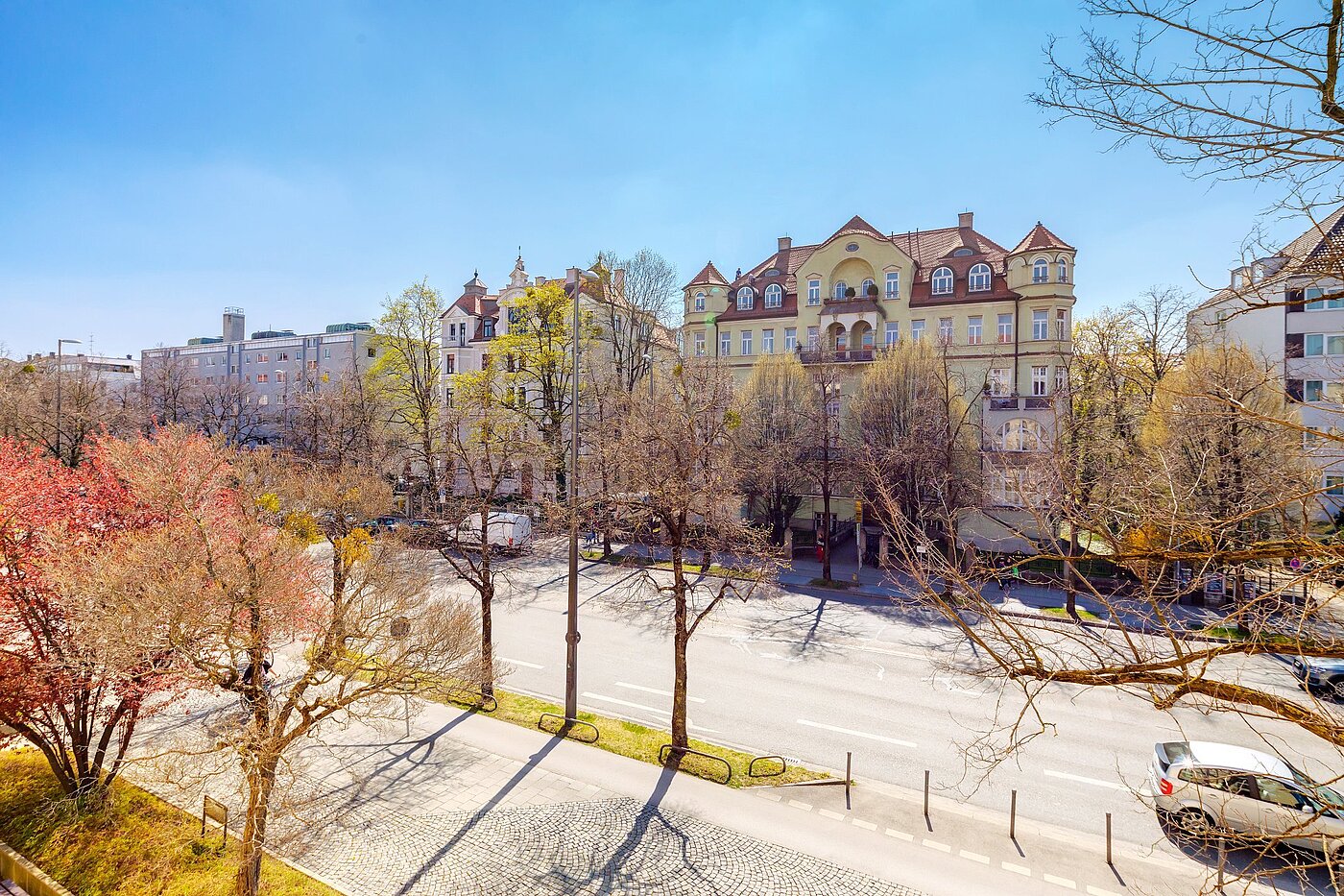 Flad med 2 Værelser | München-Neuhausen | 2003ML5 | Blick auf die Nymphenburger