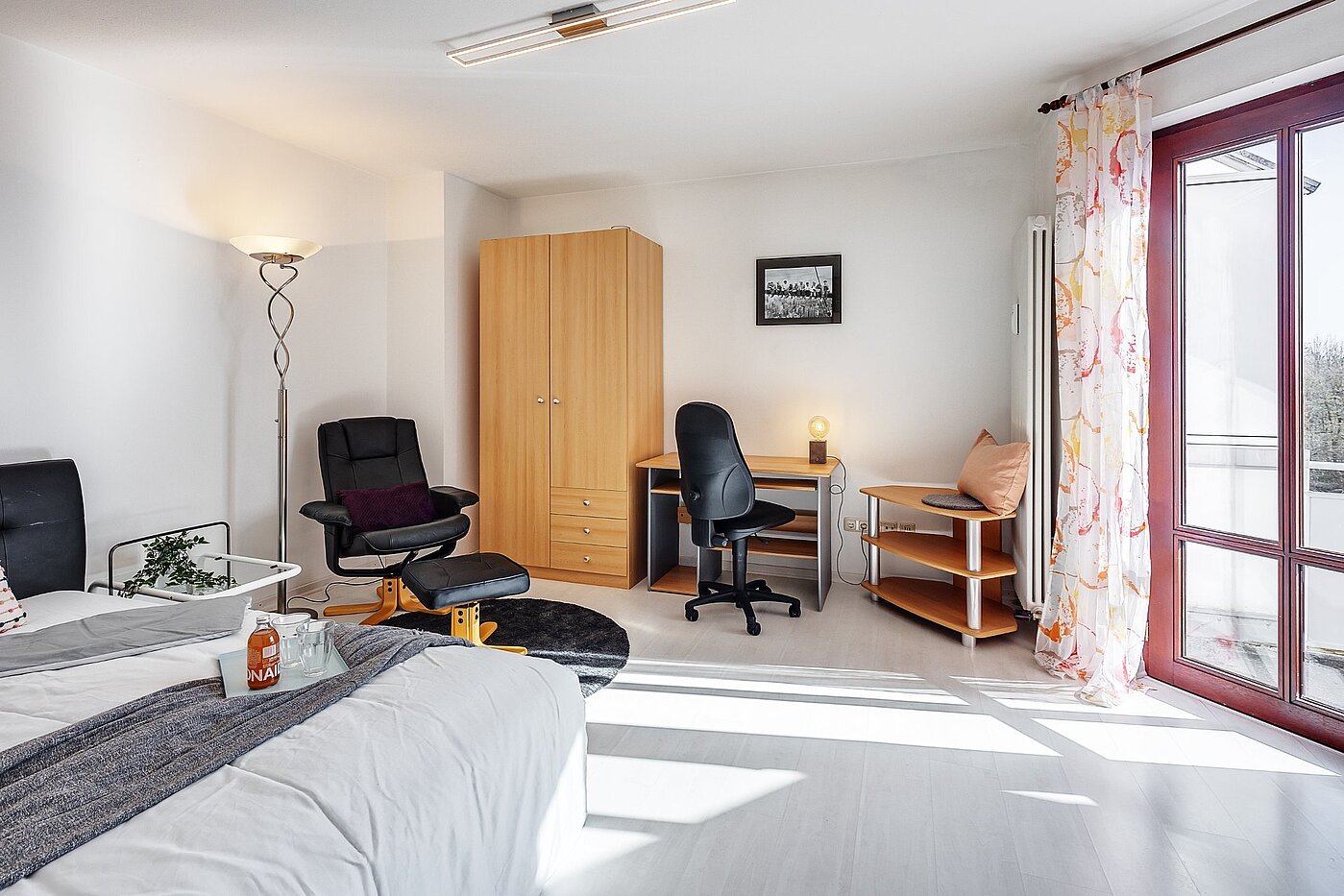 Плоский з 1 Кімната | München-Perlach | 2102ML1 | Wohnen und Schlafen