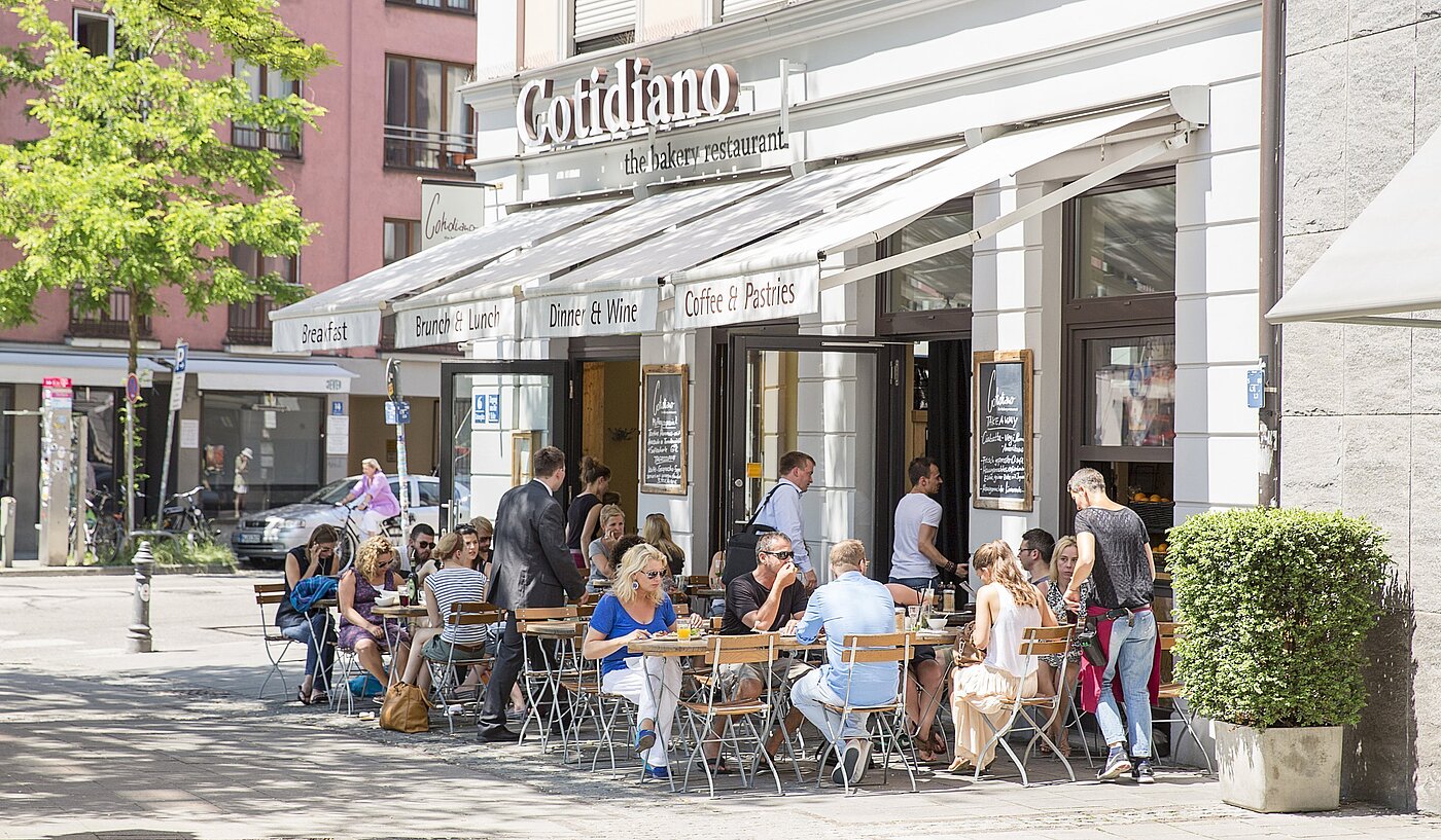 Płaski z 1 Pokój | München-Ludwigsvorstadt | 70176 | Café