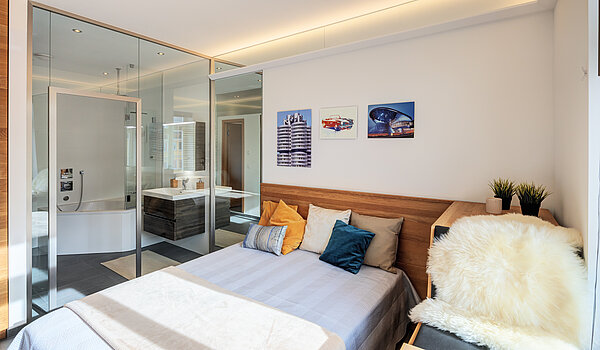 Lapos a  címen 2 Szobák | München-Au | 70387 | Schlafbereich