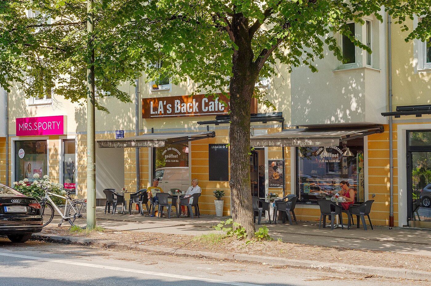 Platt med 1 Rum | München-Pasing | 2108ML2 | Im Umfeld herrscht Leben...