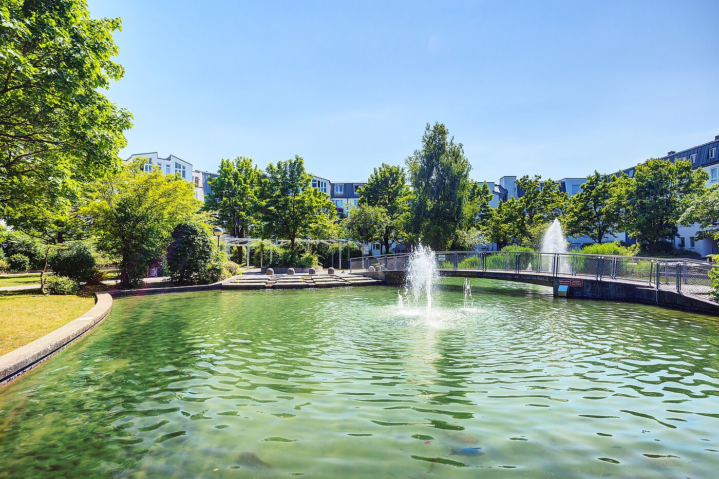 Platt med 3 Rum | München-Oberföhring | 70246 | Tuchbleiche Teich