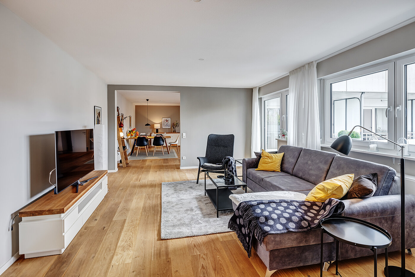 Ploché s 4 Pokoje | München-Au | 70423 | Wohnzimmer