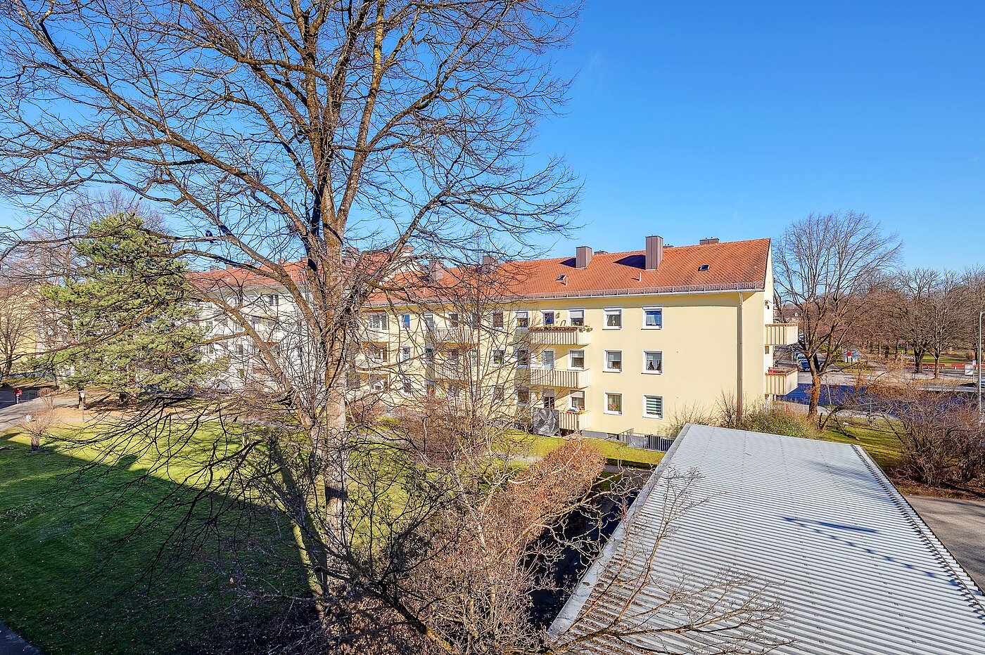 Plat cu 4 Camere | München-Berg am Laim | 2002ML3 | Blick vom Balkon