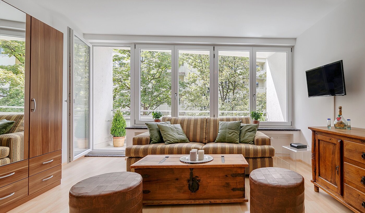 Platt med 1 Rum | München-Schwabing | 2105ML1