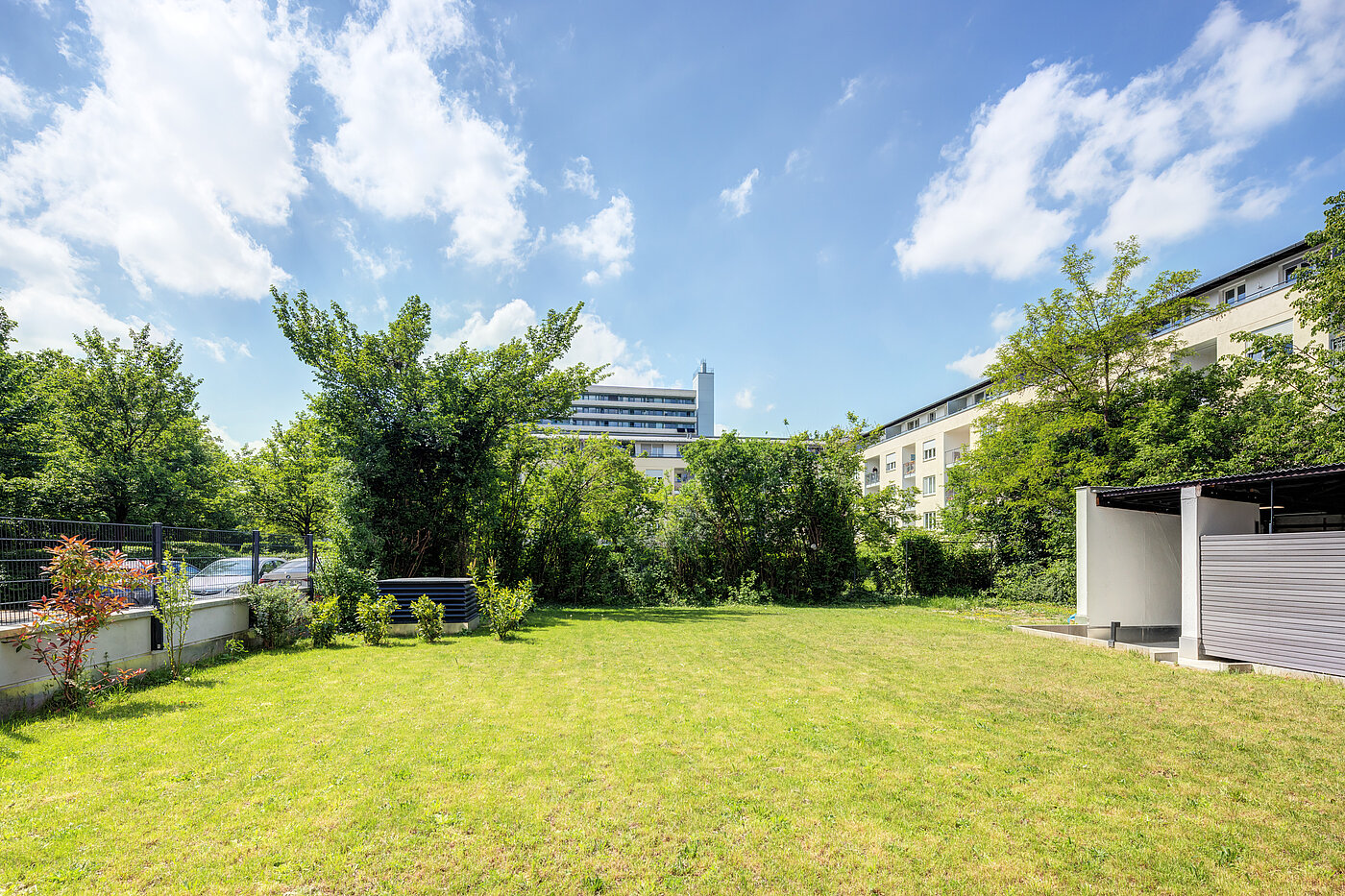 Επίπεδη με 2 Δωμάτια | München-Sendling-Westpark | 70413 | Gemeinsamer Garten