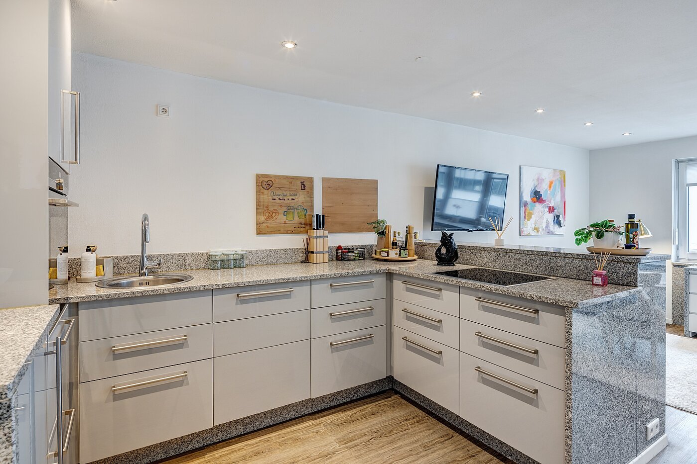 Apartment med 1 Værelse | München-Bogenhausen | 703041 | Einbauküche