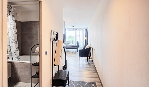 Επίπεδη με 1 Δωμάτιο | München-Haidhausen | 70482 | Zugang Badezimmer