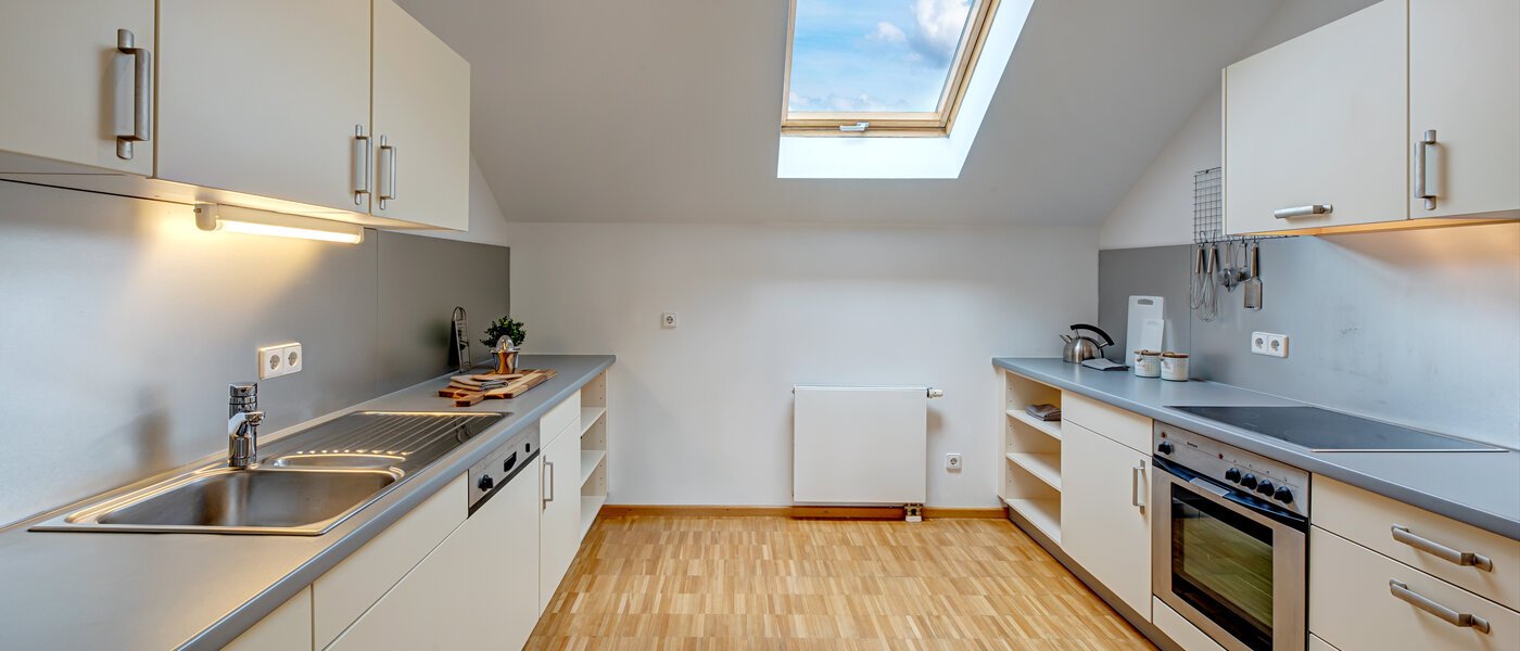 Апартамент с покривна тераса München Maxvorstadt - Museumsviertel 01 Кухня 1