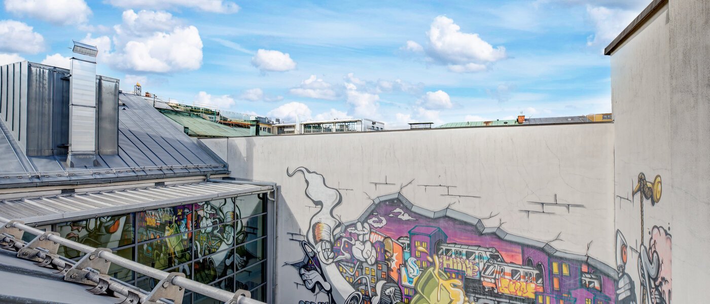 Апартамент с покривна тераса München Maxvorstadt - Museumsviertel 02 Вижте 1