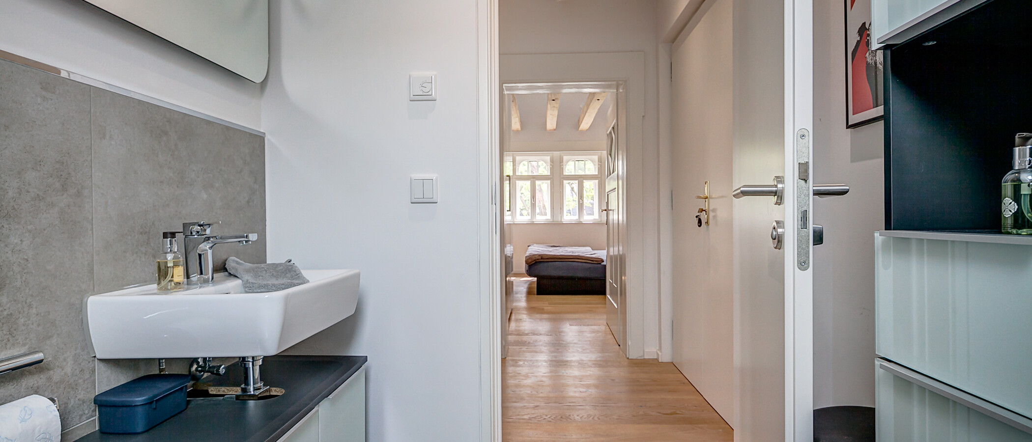 Galerija stanovanje München Schwabing (rechts der Leopoldstraße) 03 WC za goste 10012
