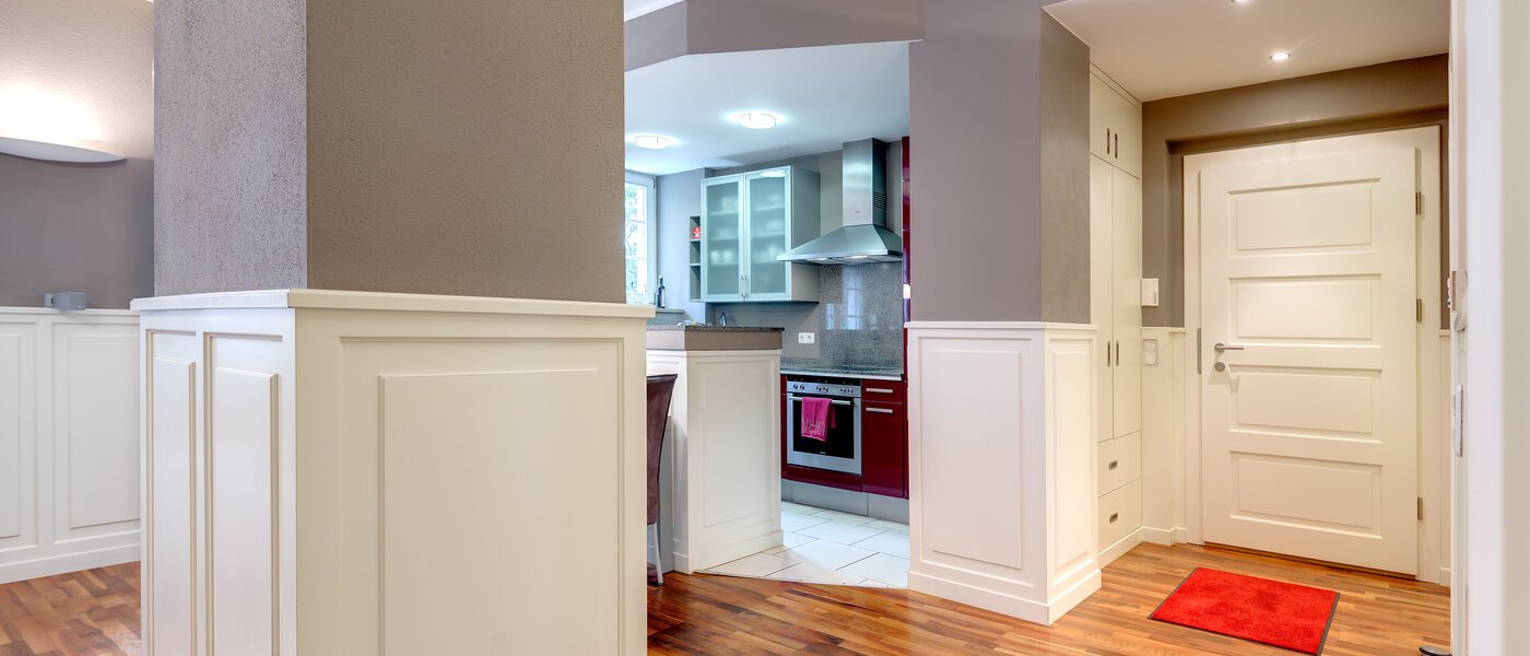 Bahçe katı München Schwabing-West (rund um den Bonner Platz) 02 Koridor/koridor geçidi 10060