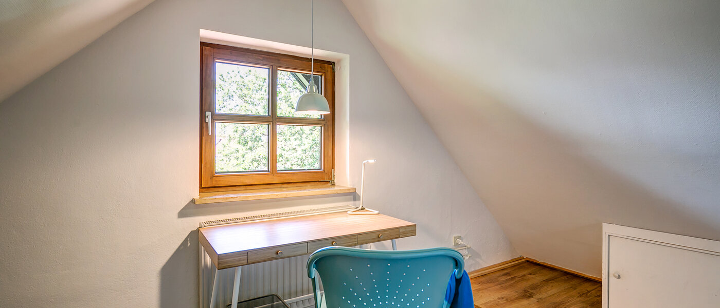 Vindsvåning München Obermenzing 01 Kontorsområde 10079