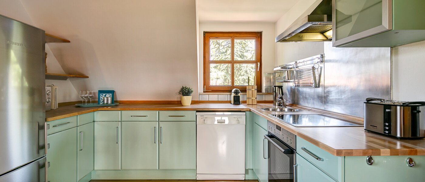 Vindsvåning München Obermenzing 02 Kök 10079