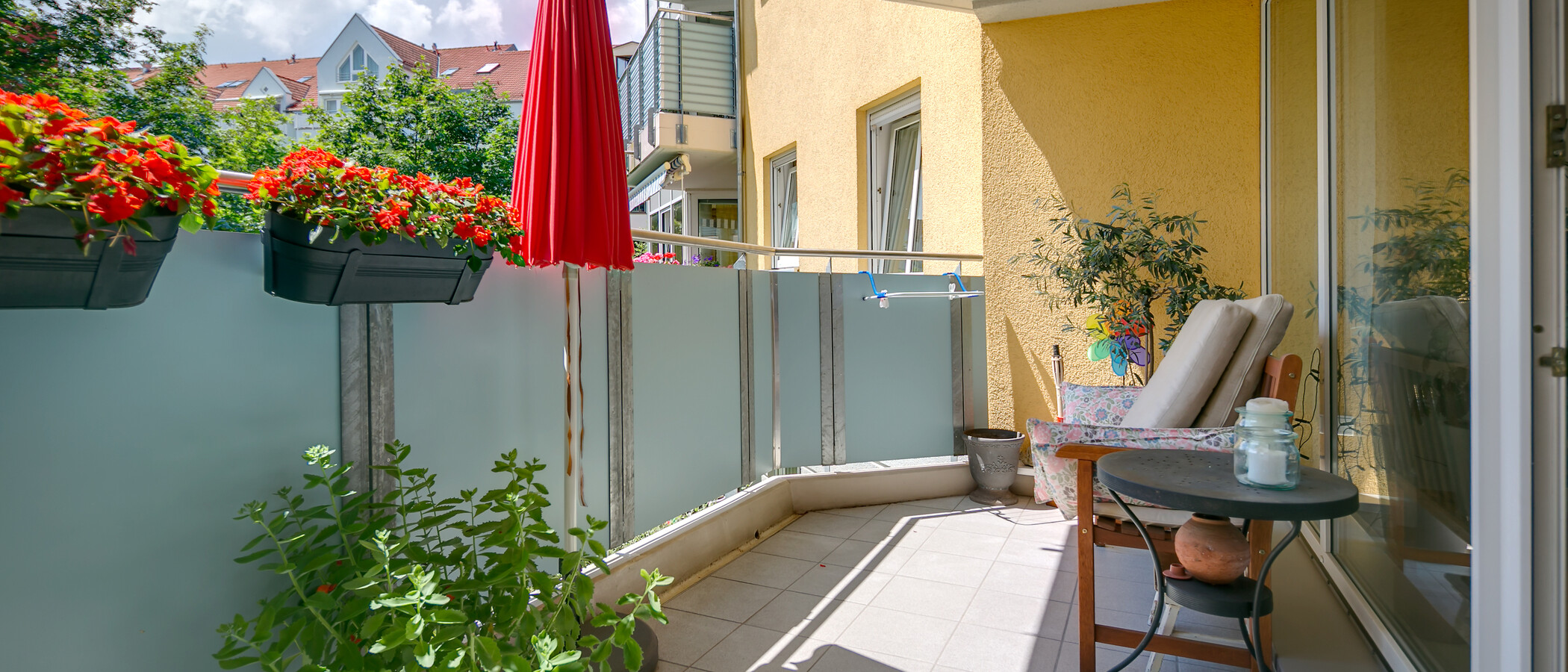 Płaski München Thalkirchen 01 Balkon 10090