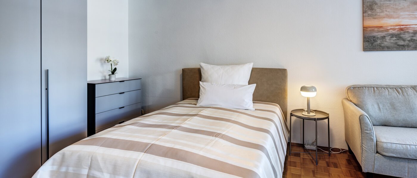 Płaski München Obergiesing 01 Część sypialna 10117