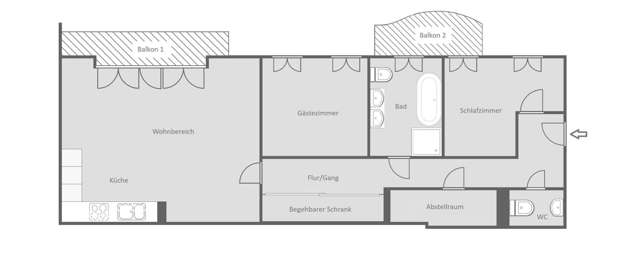 Lapos München Maxvorstadt - Universitätsviertel 01 Alaprajz 10142