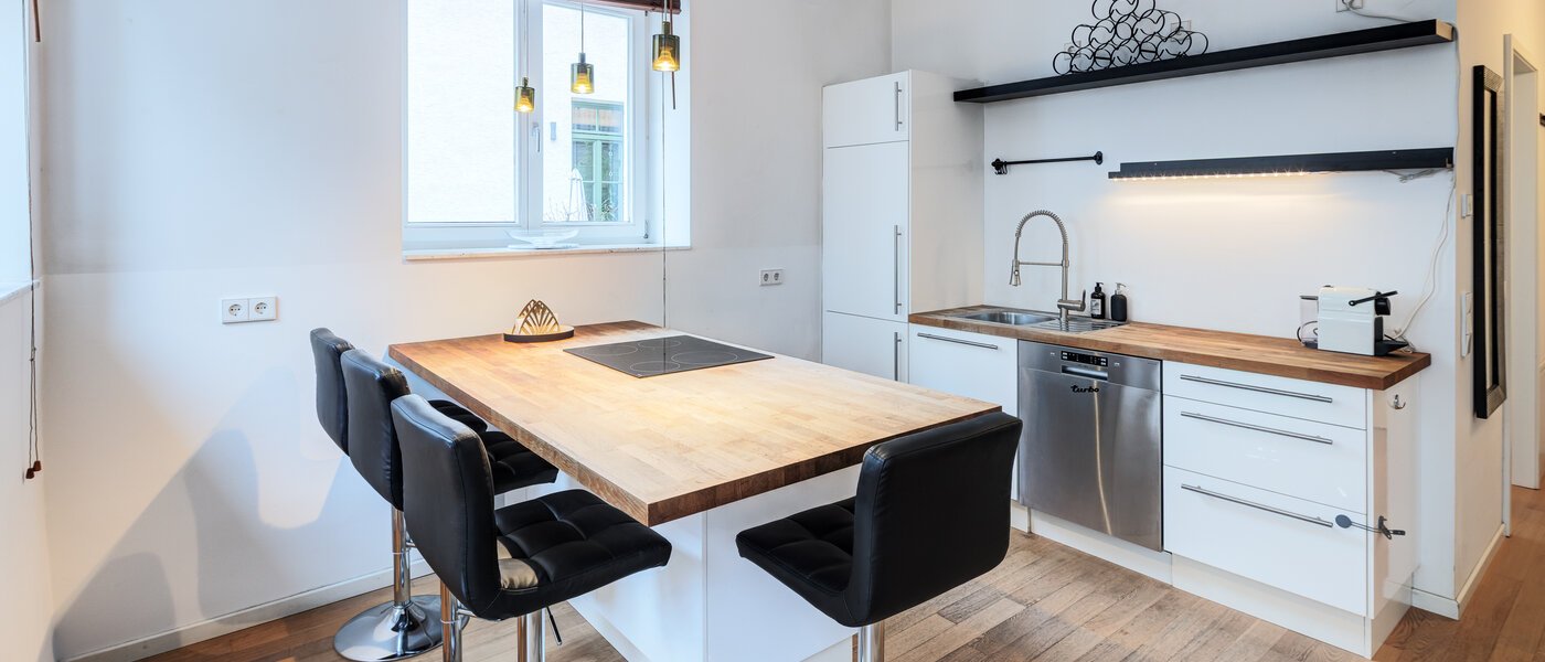 플랫 München Schlachthofviertel 02 주방 10154