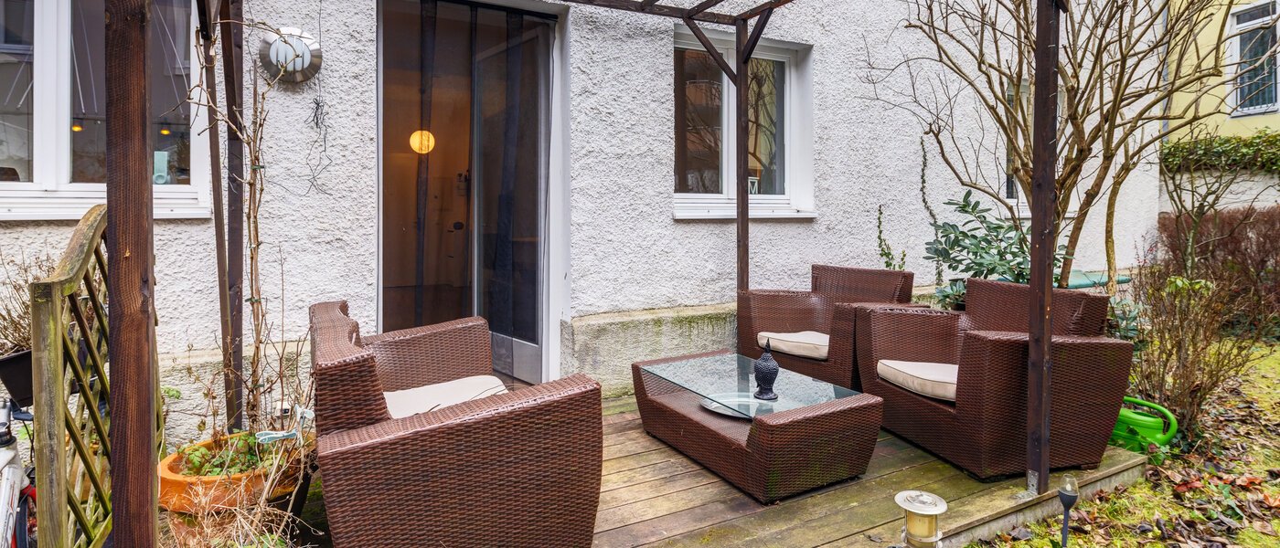 플랫 München Schlachthofviertel 01 테라스 10154