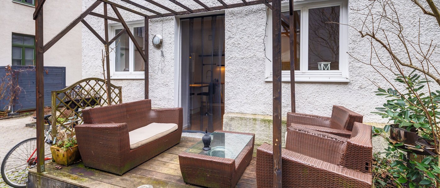 플랫 München Schlachthofviertel 03 테라스 10154