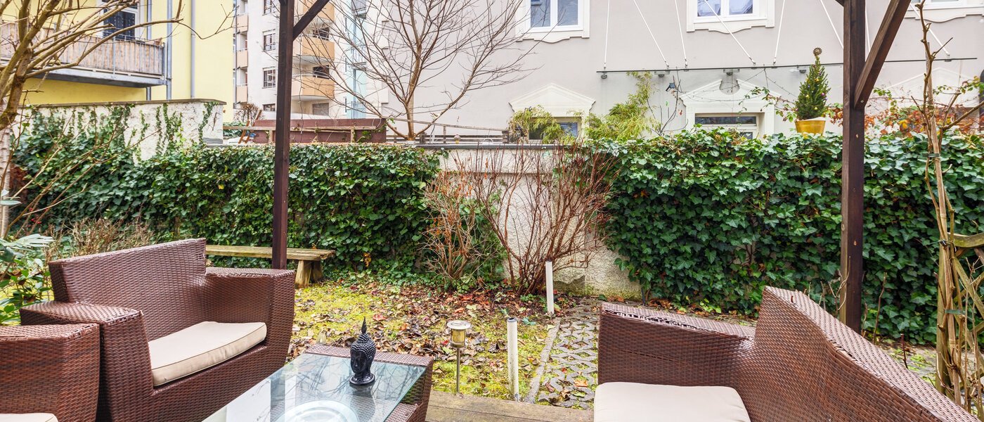 플랫 München Schlachthofviertel 04 테라스 10154
