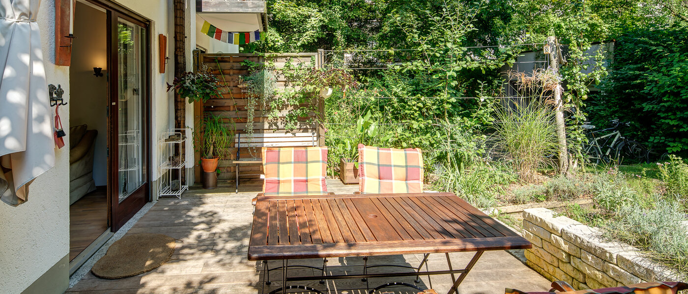 Plano München Nymphenburg-Gern 03 Terraço 10196