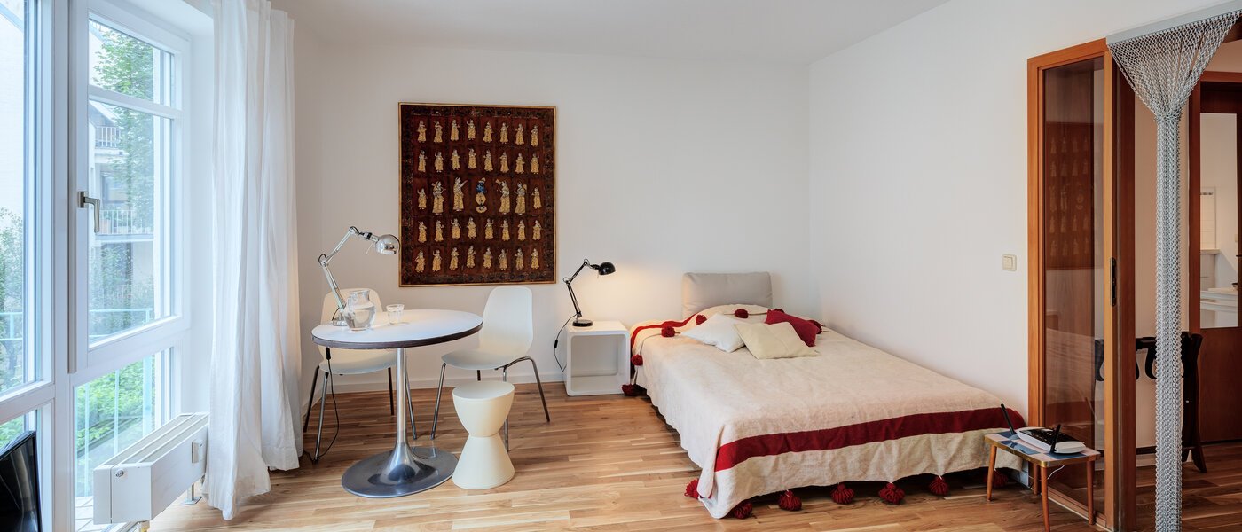 Flat München Au 01 Stue og oppholdsrom 10229