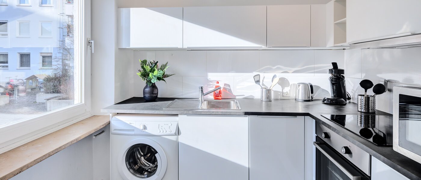 Płaski München Obergiesing 01 Kuchnia 10300