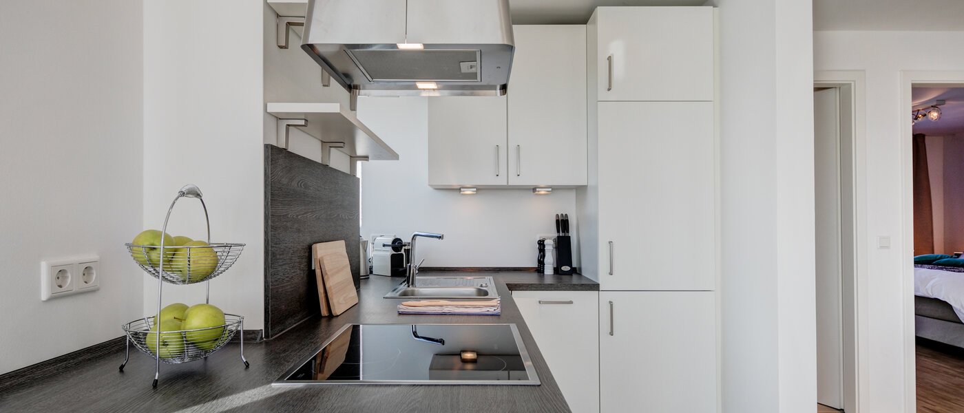 Апартамент с покривна тераса München Ramersdorf 02 Кухня 10340