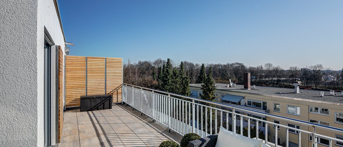 Апартамент с покривна тераса München Ramersdorf 06 Тераса 10340