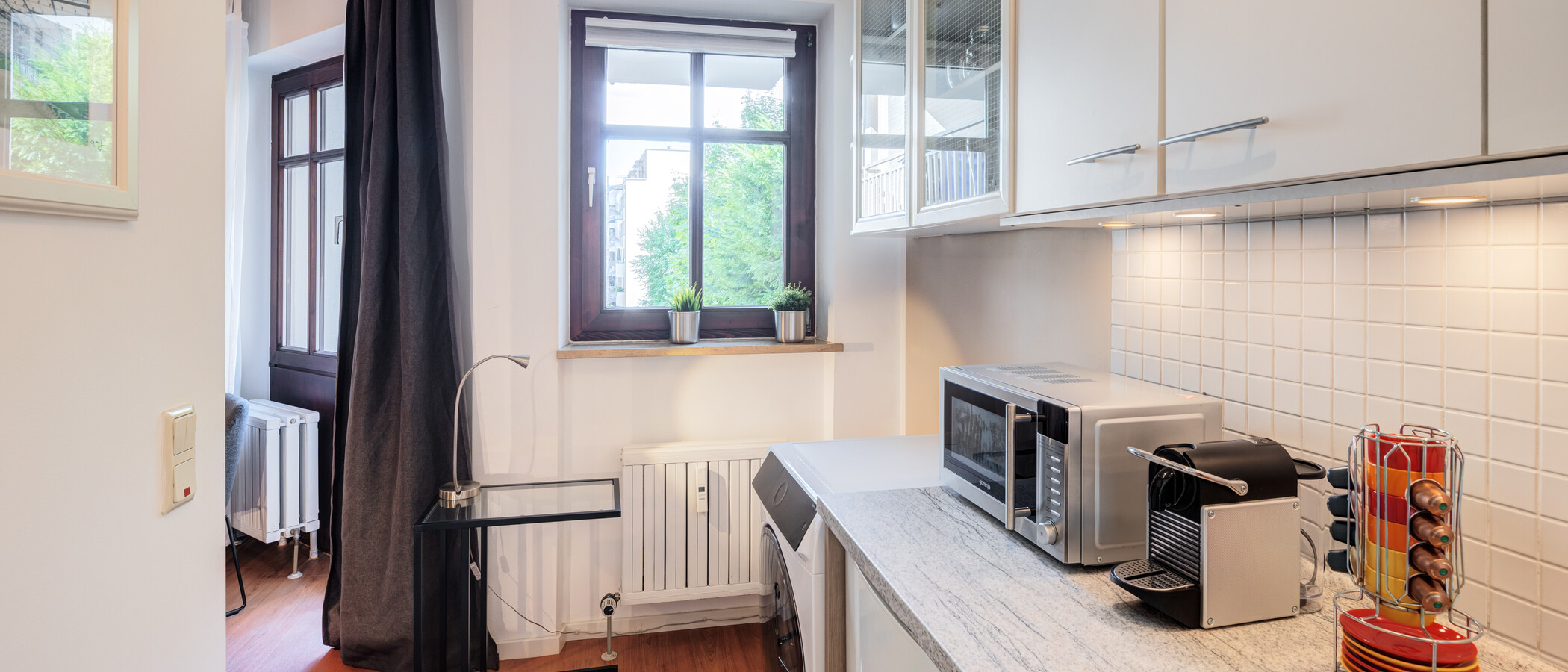 Плосък München Maxvorstadt - Universitätsviertel 04 Кухня 10343