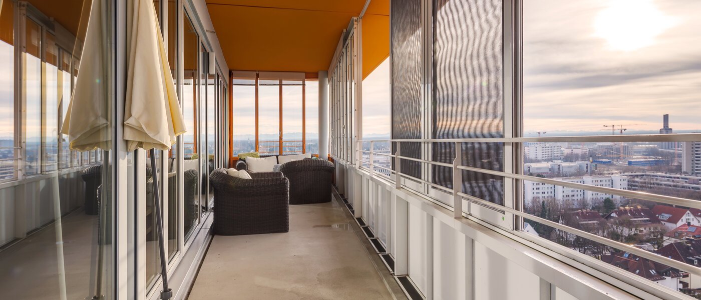 Плоский München Obersendling 03 Балкон 10385