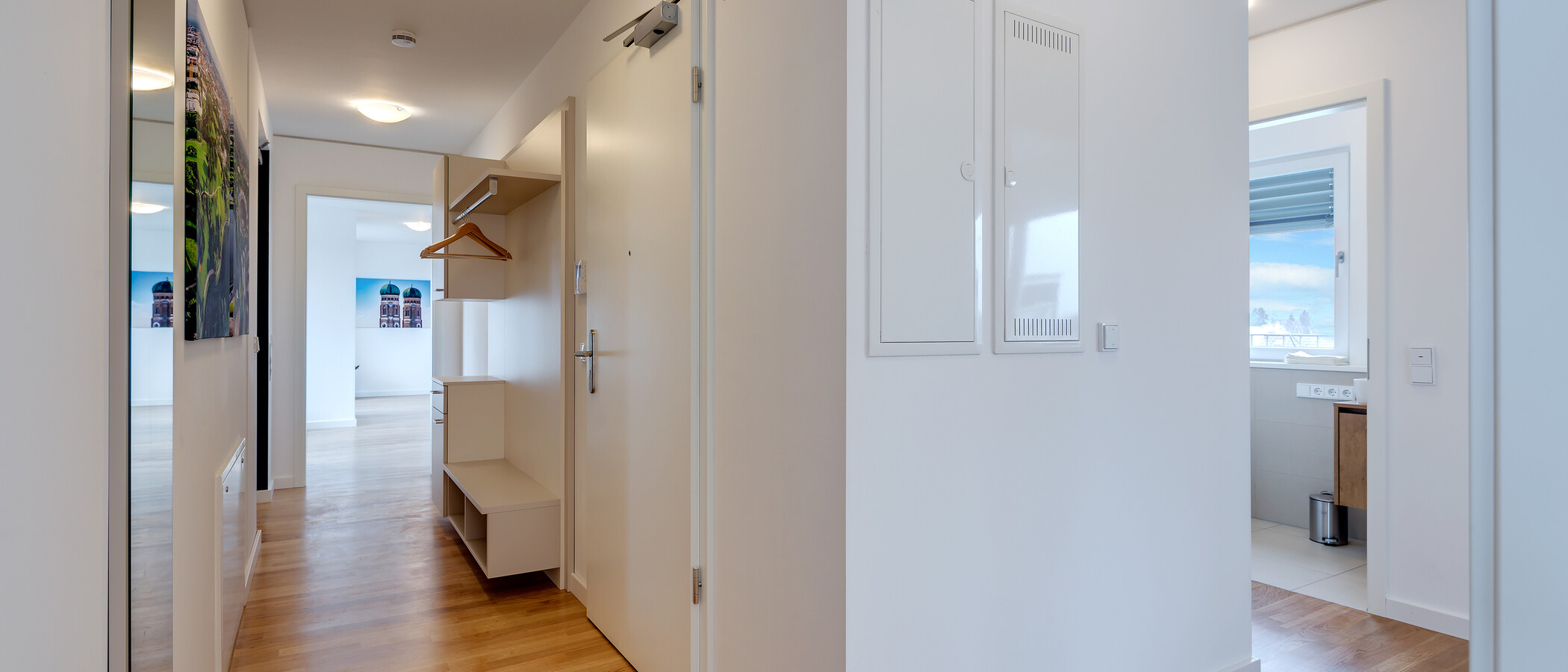 Podkrovní byt München Am Hart 01 Chodba/chodba 10425