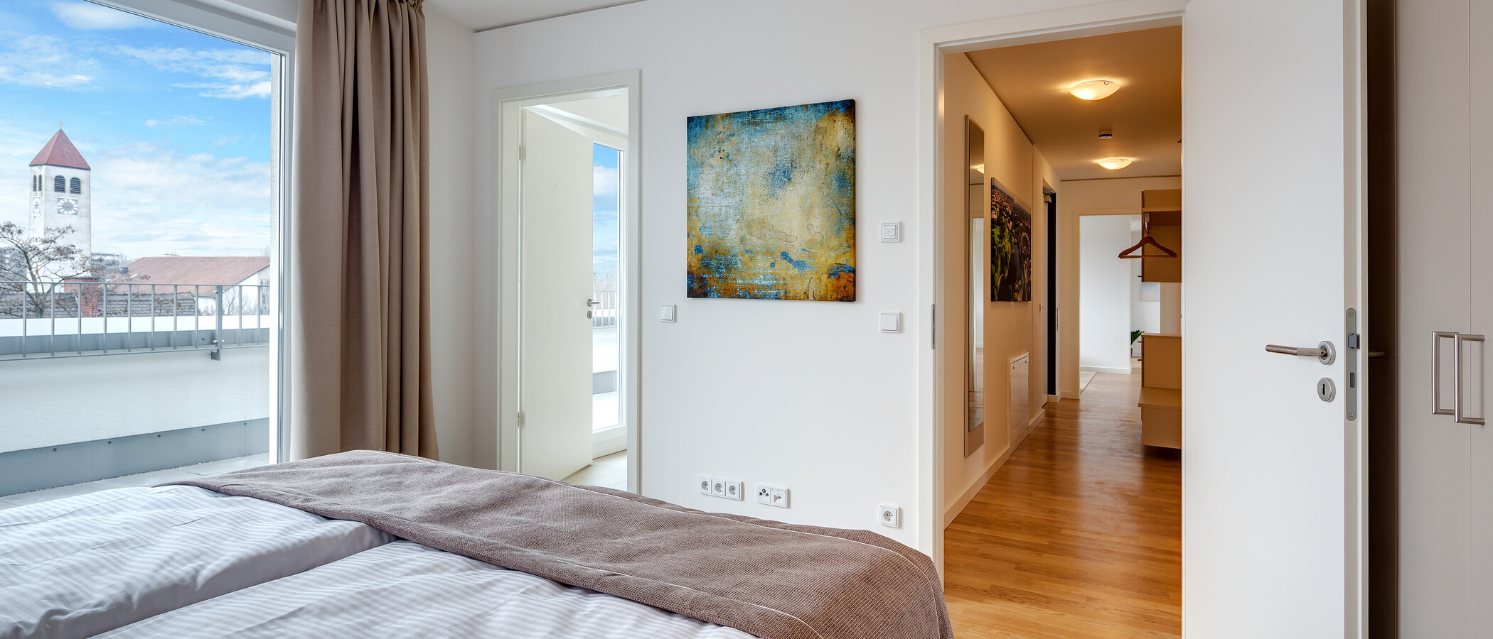 Podkrovní byt München Am Hart 03 Spaní 10425