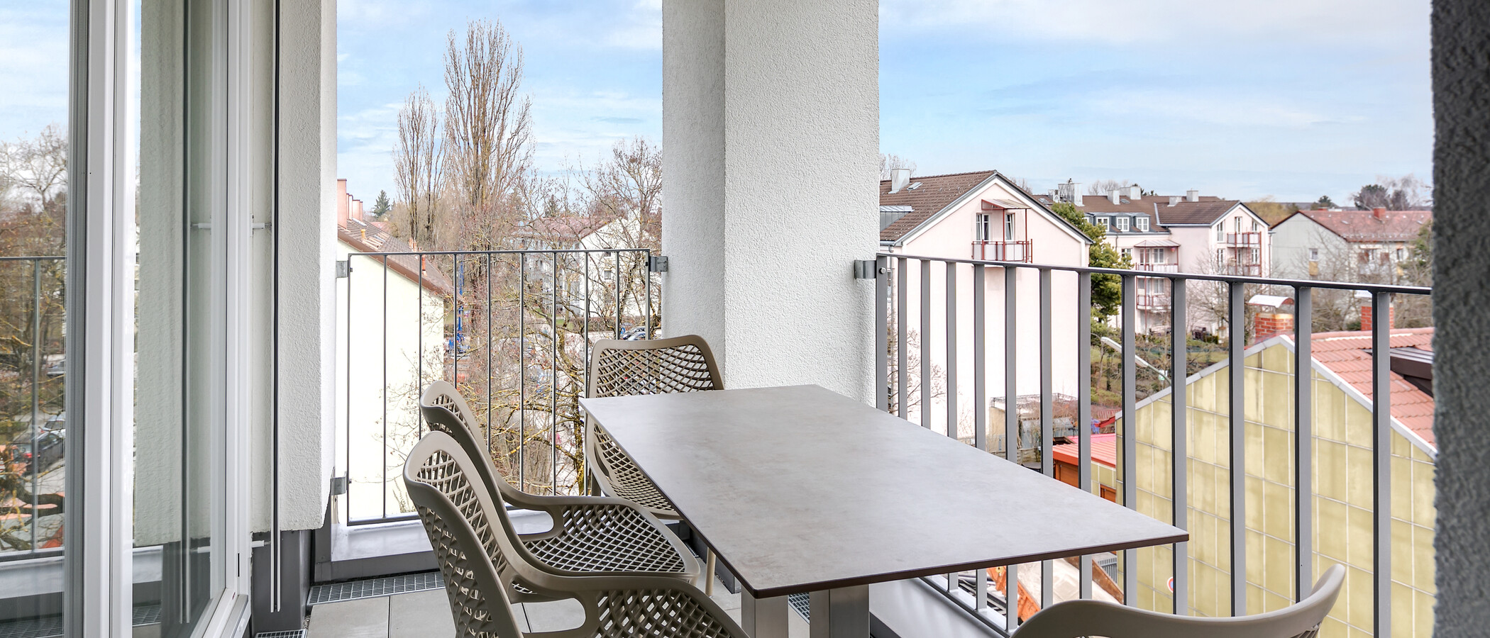 Płaski München Am Hart 01 Balkon 10454