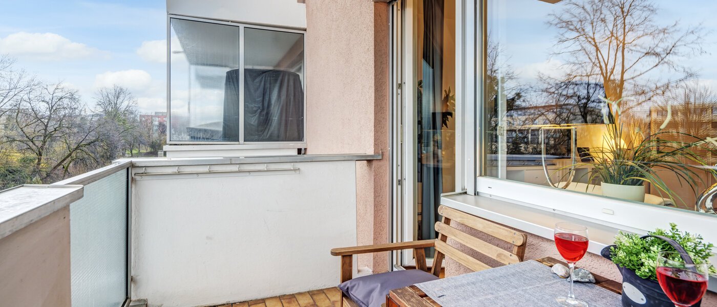 Плоский München Sendling-Westpark 02 1-й балкон 10496