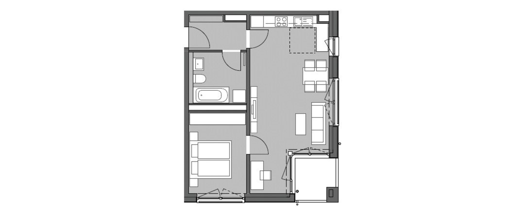 Plat München Am Hart 01 Plan de etaj 10520