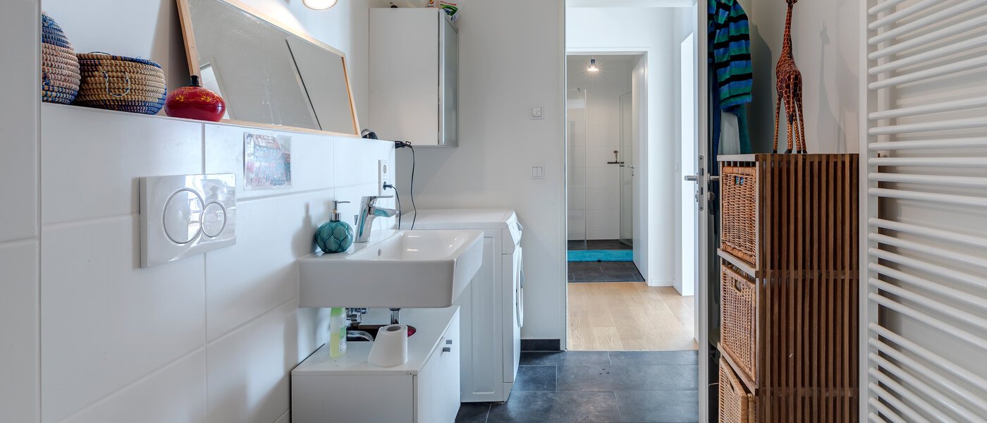 Płaski München Mittersendling 02 Łazienka 10537