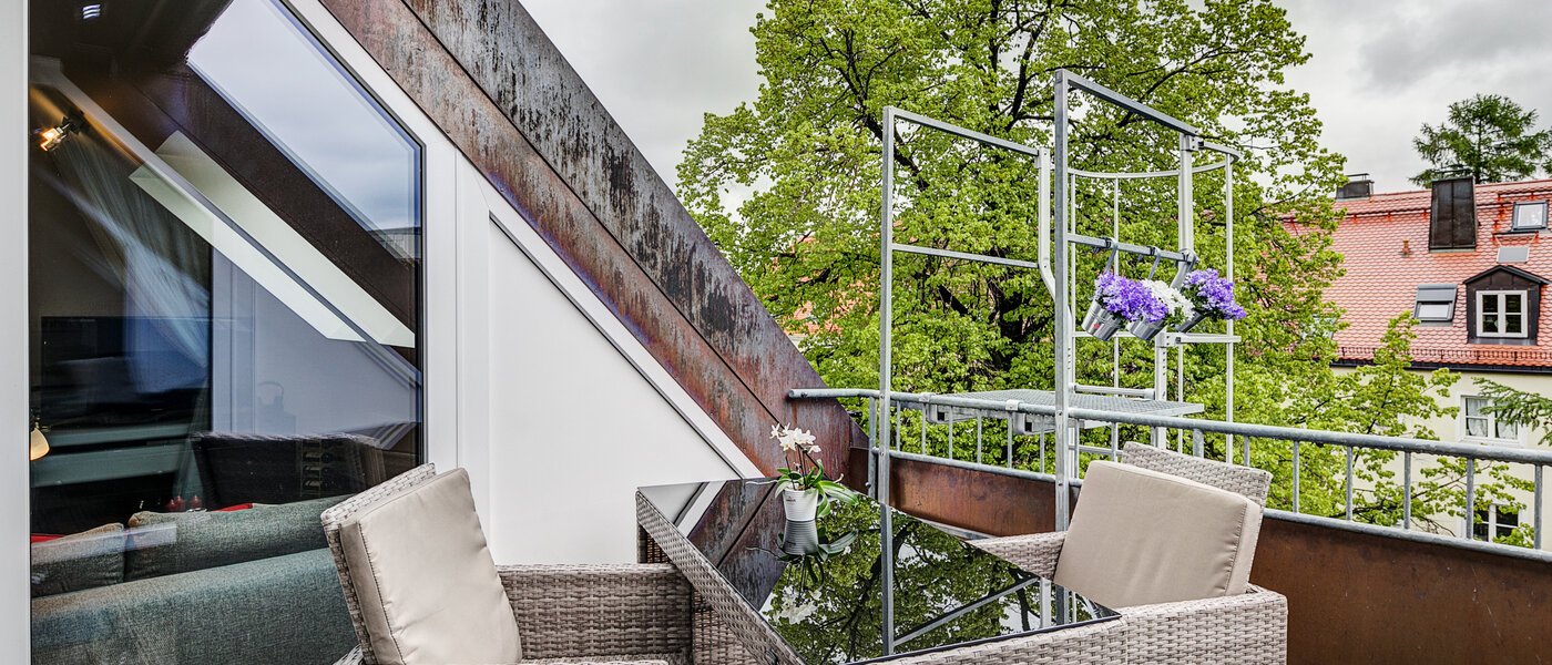 Loftslejlighed München Obersendling 01 Terrasse 10566
