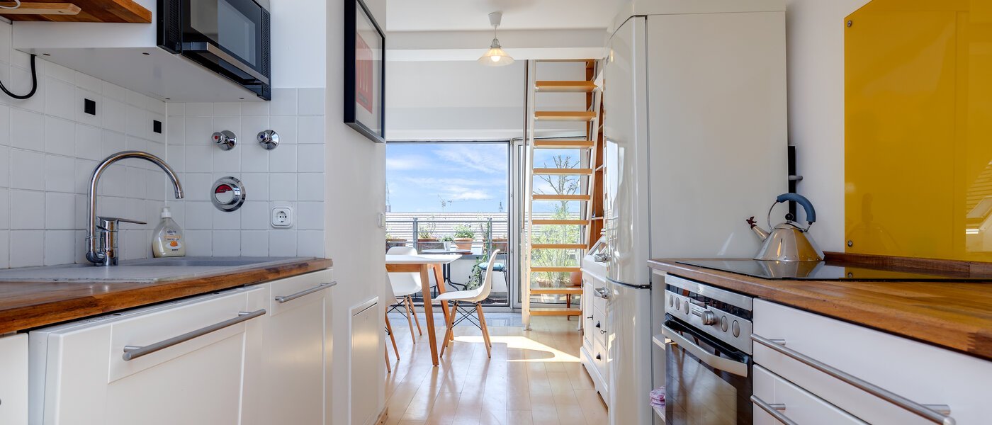 메조넷 플랫 München Sendling 03 주방 10582