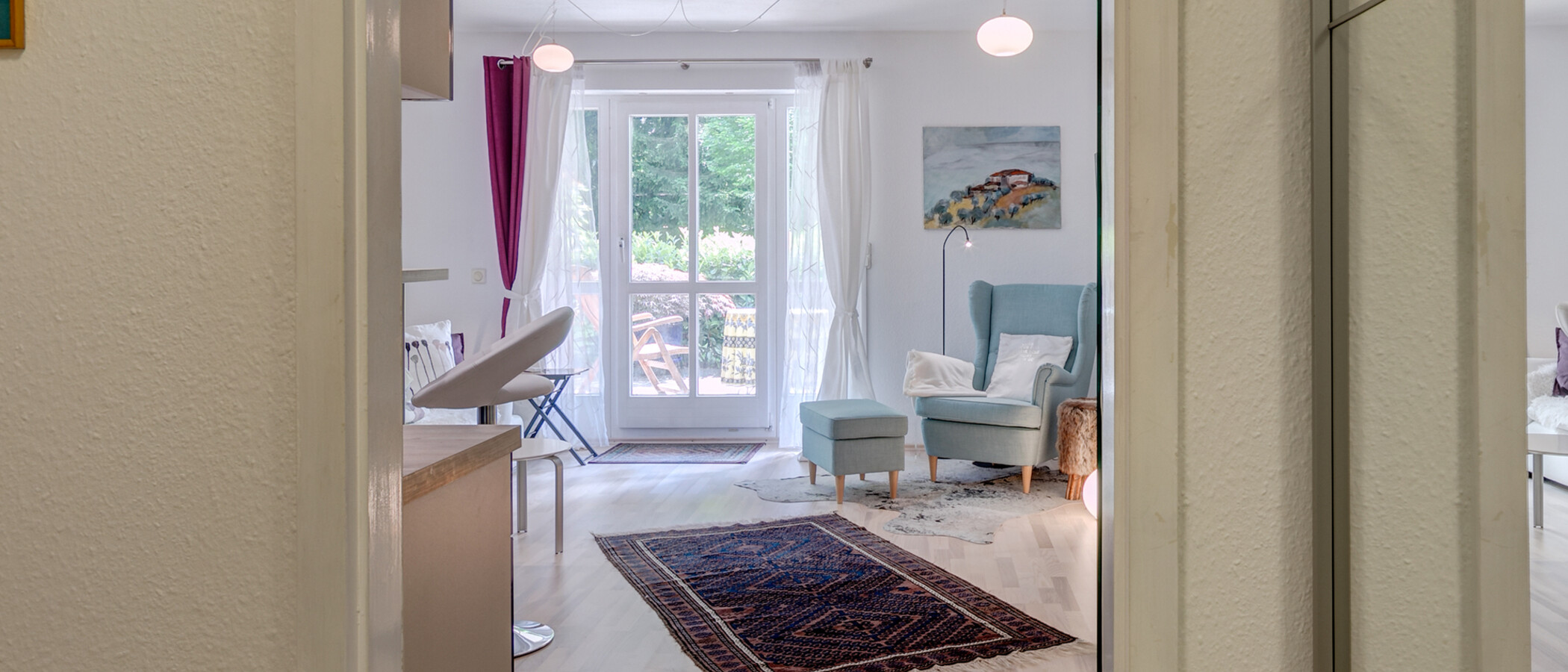 Ploché München Schwabing-Georgenschwaige 02 Chodba/chodba 10584