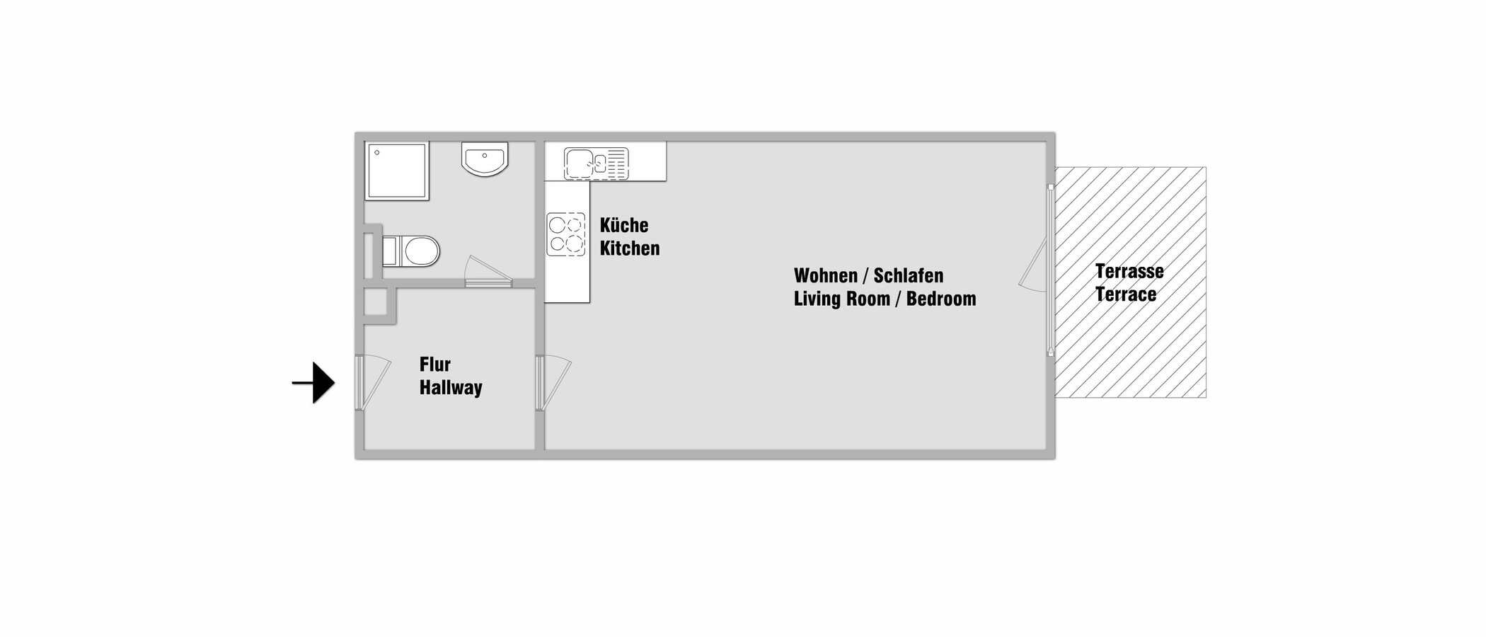 Ploché München Schwabing-Georgenschwaige 01 Půdorys 10584