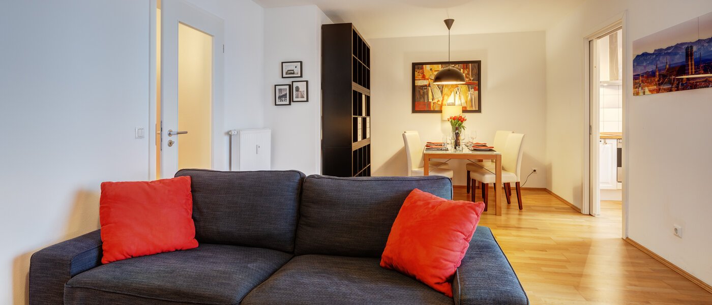 Επίπεδη München Haidhausen 03 Καθιστικό 10593