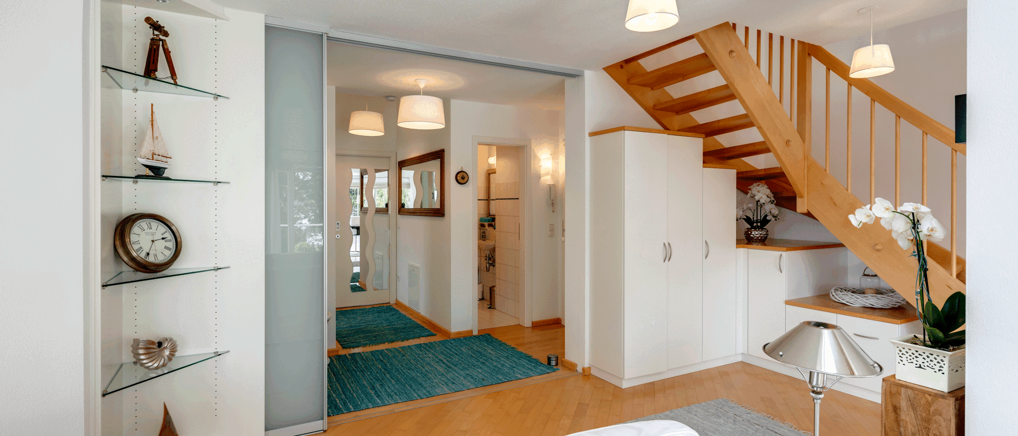 Maisonette galéria lakás Tutzing 03 Élő 10604