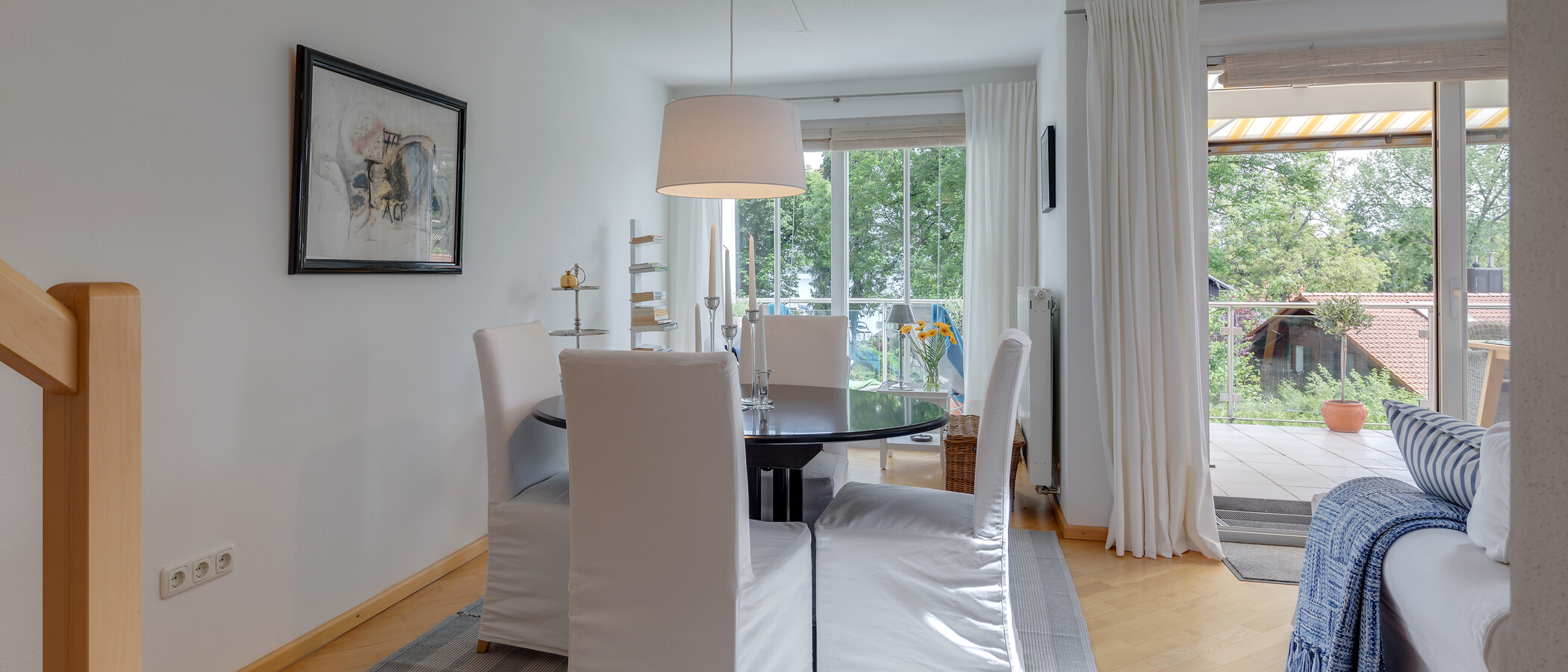 Maisonette galéria lakás Tutzing 07 Élő 10604