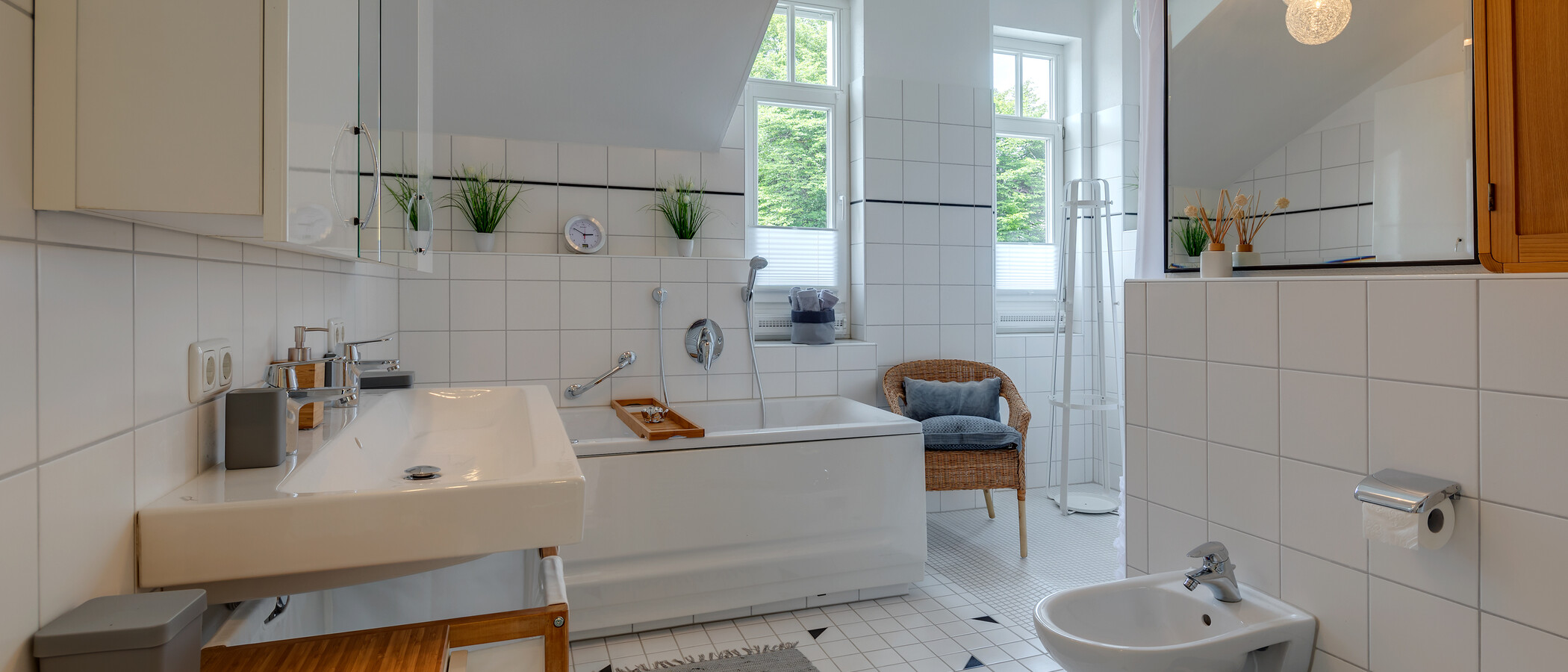 Maisonette galéria lakás Tutzing 01 Fürdőszoba 10604