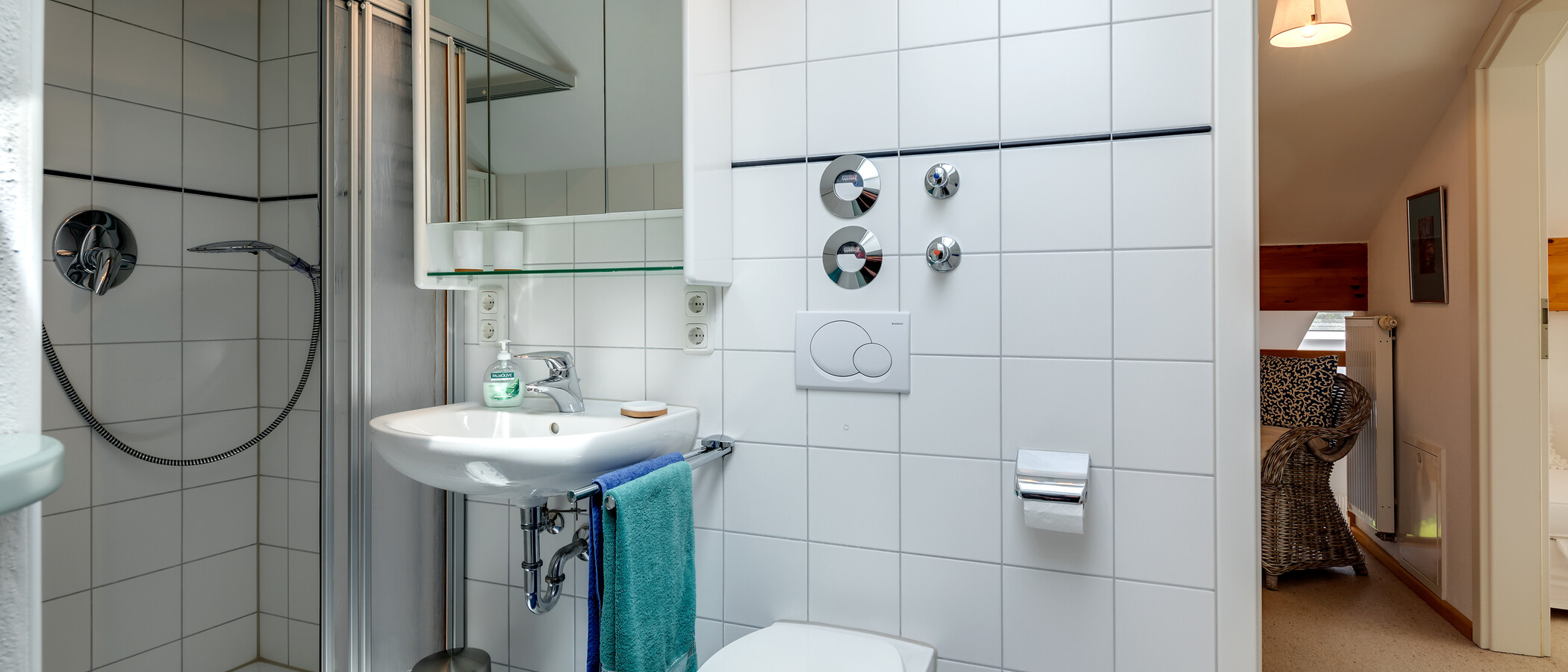 Maisonette galéria lakás Tutzing 03 2. fürdőszoba 10604
